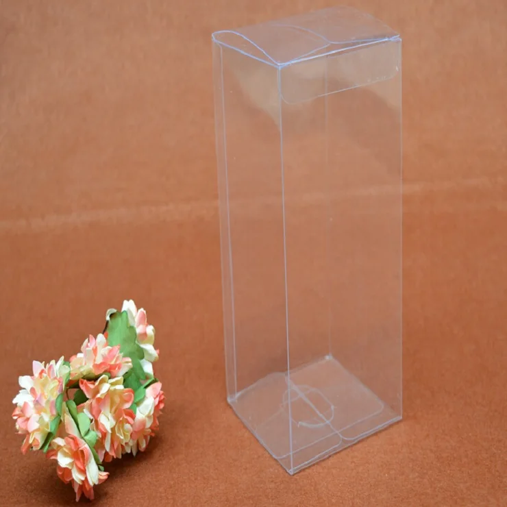 10 шт./лот прозрачная пластиковая упаковочная коробка ПВХ коробка 6*6* H см образец/Сувенирный дисплей коробка для упаковки прозрачная Свадебная коробка для конфет 9/28