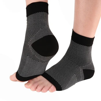 

2 Pairs Plantar Fasciitis Sock w/Arch Support Ankle Compression Sock