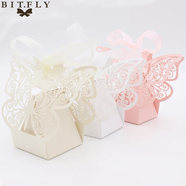 50pcs Candy Box Wedding Gift Bag Paper Erfly Decorations For 50pcs Candy Box Wedding Gift Bag Paper Erfly Decorations For Baby Shower Birthday Guests Favors