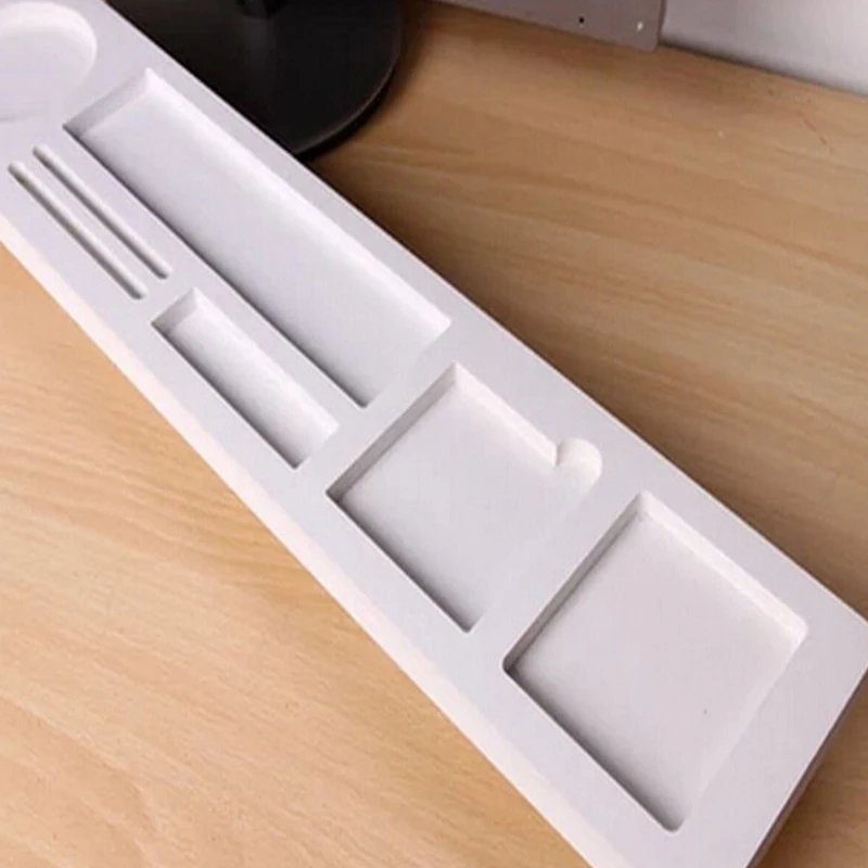  Desk Storage Shelf Office Desktop Organizer Phone Keyboard Storage Pen Shelf Desktop Organizer Shel