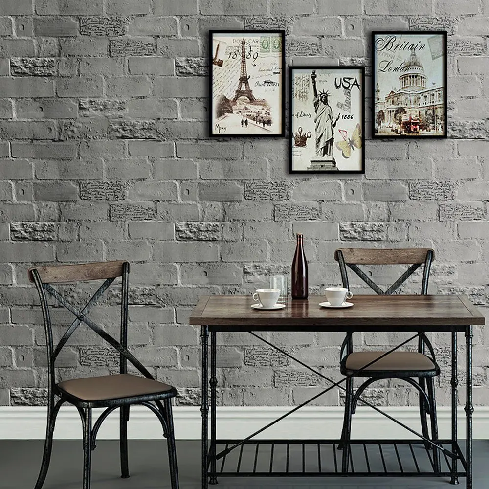 Rustic L And Stick Wallpaper Home Design Ideas Haokhome Rustic L Stick Wallpaper Wood Plank Brown Grey Black