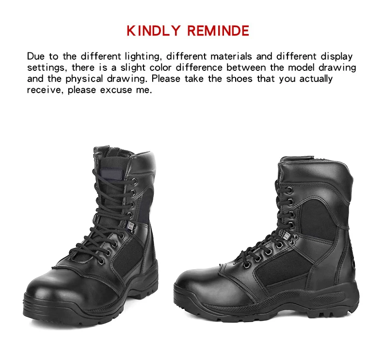 CQB. FURY/осенние военные ботинки из натуральной кожи, спецназа, тактические ботинки из коровьей кожи, черные армейские ботильоны на молнии, ZD99