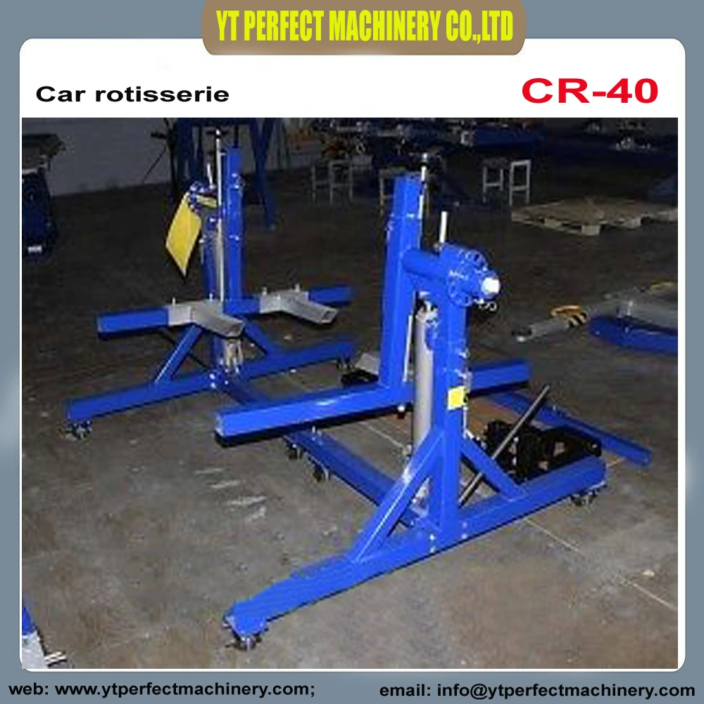 Cr40 Car Rotisserie 4000lb Car Rotisserie Car Paint Stand Car Jacks