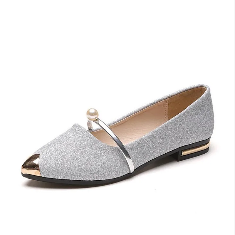 

2018 summer with a pointed tip of a thick young woman with a shallow mouth leggy peas shoes low casual shoes women shoes 35-40