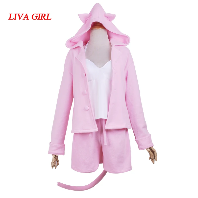 Liva girl новейший Re: Life in a different world of zero Косплей Rem Ram сексуальный костюм с кошачьими