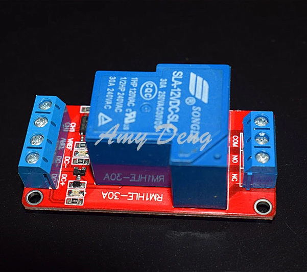 

2pcs/lot 30A relay module / isolaon / complete / high power 12V 24V /5V oponal