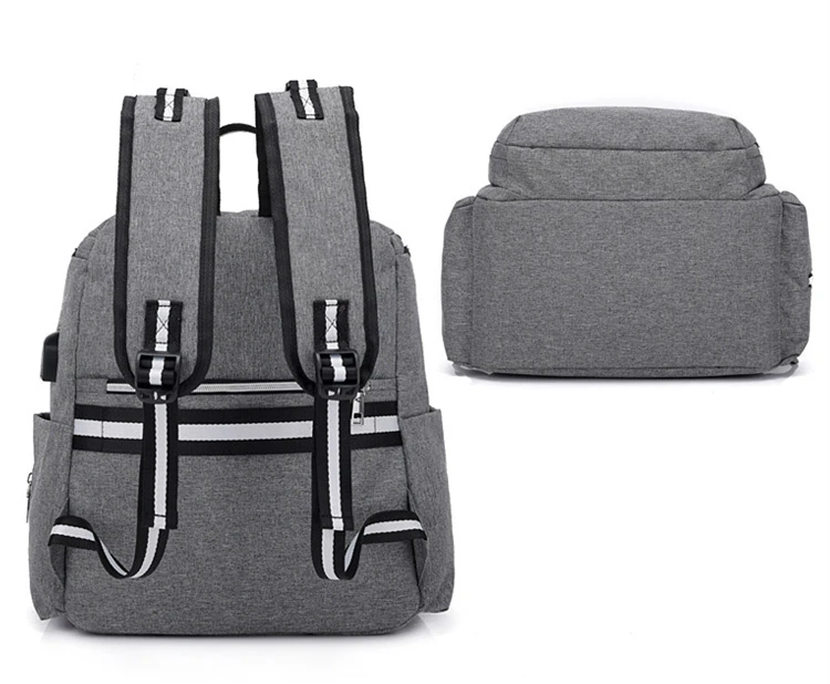 Fashion Baby Diaper Bags With Usb Interface Large Capacity Waterproof Mummy Maternity Nappy Bag For Mom Multifunctional Backpack (30)