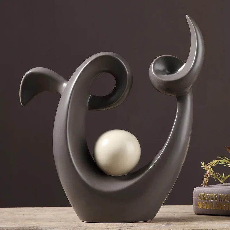 النبيذ رف النبيذ خزانة دولاب خزانة أثاث المنزل غرفة المعيشة زخارف الحلي الداخلية تمثال الفن