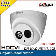 Dahua HDCVI Camera DH-HAC-HDW1100E HD 1mp Waterproof Network IR security CCTV Dome Camera IR length 40m HAC-HDW1100E