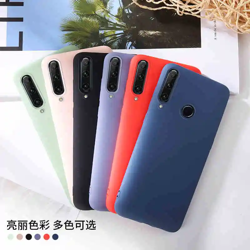 Для Huawei Honor 20 Lite Pro View V20 V чехлы для телефонов чехол из жидкого силикона ТПУ мягкий