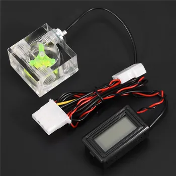 

Thermometer for Water Cooling DIY PC Computer 3 Way Flow Meter 4Pin Power Supply PC Water Cooling System Kit 5V - 24V