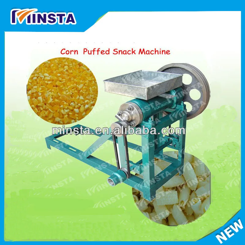 Hot Selling Small Business Use Mini Puffed Corn rice Snacks Food