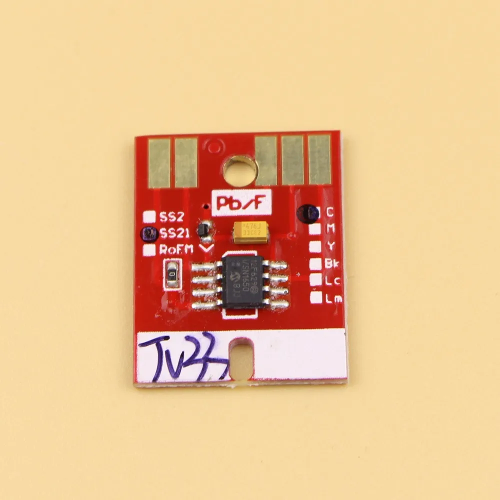 Permanent Chips for Mimaki JV3 SS2 Cartridge 4 Colors CMYK/Set Auto Reset Chip 