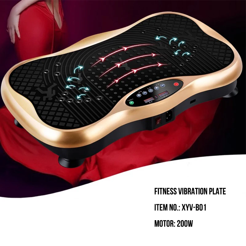 Оборудование для фитнеса, вибрационная пластина, вибрационная пластина для упражнений, массажный вибромассажер для тела