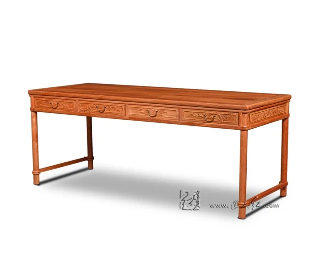 Drawing Table with Eight Engraved Calligraphy&Painting
