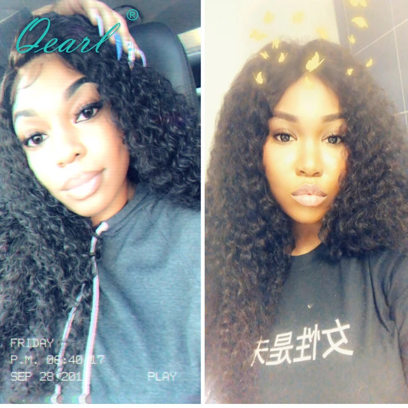 curly human hair wig