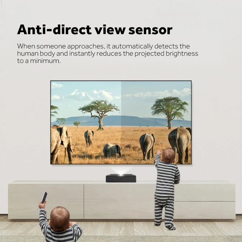 Xiaomi AUN WEMAX ONE Pro Ультра короткий бросок Full HD ALPD 3 0 лазерный проектор 2400 ANSI люмен 1920x1080