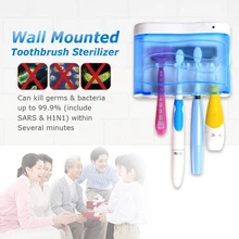 SEAGO UV Sanitizer Toothbrush Automatic Smart timer Sterilizer Kill Germ & Bacteria Health Care Oral Hygiene Clean toothbrush