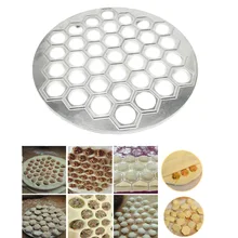 37 отверстий Клецки прессформы Инструменты Ravioli алюминиевая форма пельменская Кухня DIY Инструменты Лучшая цена