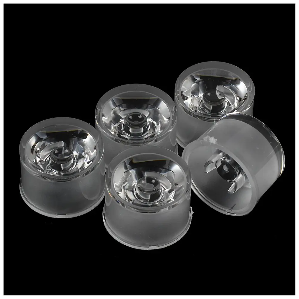 

5Pcs Waterproof 8 Degree High Power 1W 3W LED Optical Lens 22 x 14mm