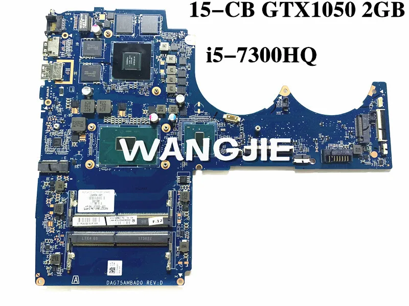 Материнская плата для ноутбука HP PAVILION POWER 15T CB 15 926306 601 001 GTX1050 2 Гб фонарь DAG75AMBAD0 100%