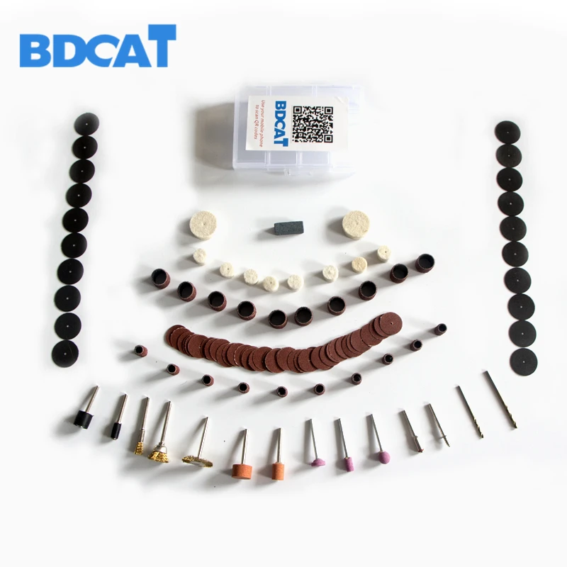  BDCAT 106 Pieces/set Dremel Rotary Tool Accessory Set Fits mini Dremel Drill Grinding Polishing Dre