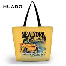 Многоразовая складная сумка для похода в магазин портативная складная сумка для продуктов хранения мультфильм продуктовая дорожная косметичка