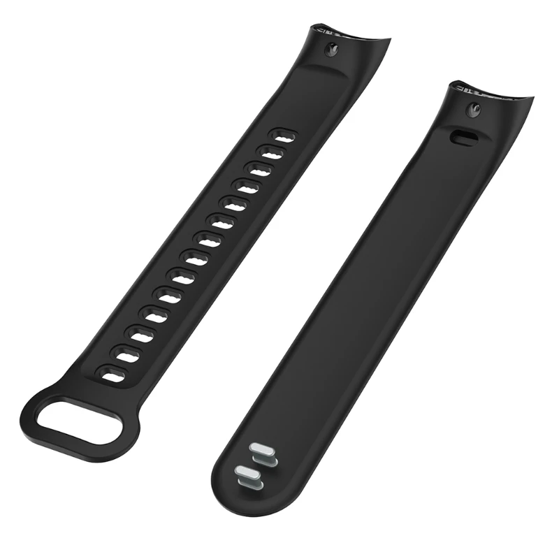 Sports Silicone Bracelet Strap Wristband For Huawei Honor 3 Smart Watch Band - Цвет ремешка: BK