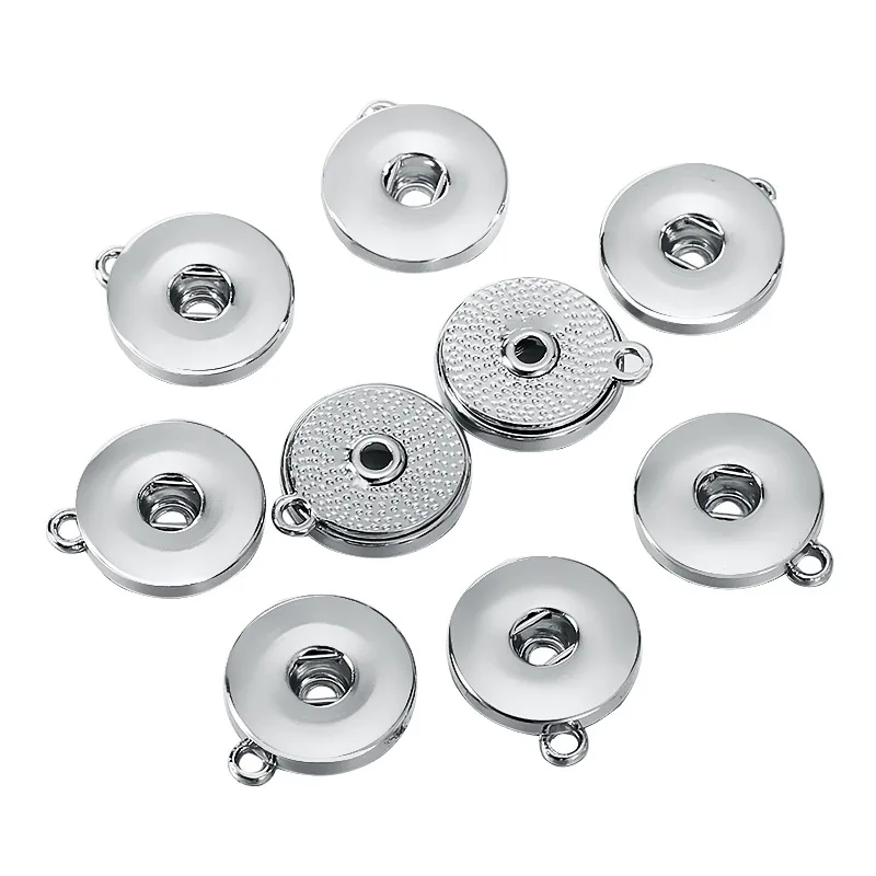 acessórios botão snap 18mm para fazer diy snap pulseira colar
