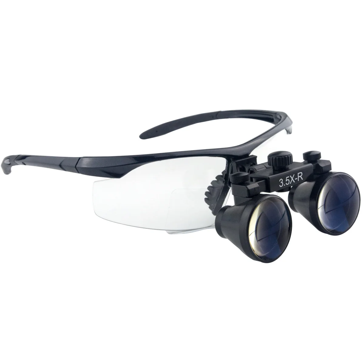 3.5X Magnifier 360-460 mm Working Distance Dentist Surgical Medical Binocular Dental Loupes Glasses Plastic Sport Frames