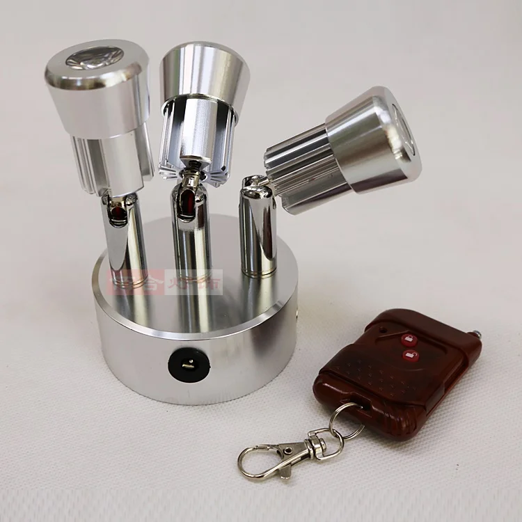 

battery spotlight Remote control emergency light,and display mirror headlight, portable wedding Road power off