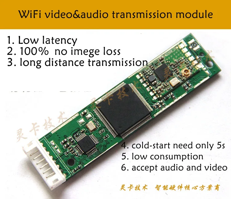 LC326_transmit CVBS, чтобы Wi-Fi, беспроводной аудио и видео модуль передачи, Поддержка android и ios