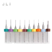 10Pcs 0.3 to 1.2mm PCB Print Circuit Board Drill Bit Carbide Micro Drill Bits Engraving Tool 0.1mm to 1.0mm power tools