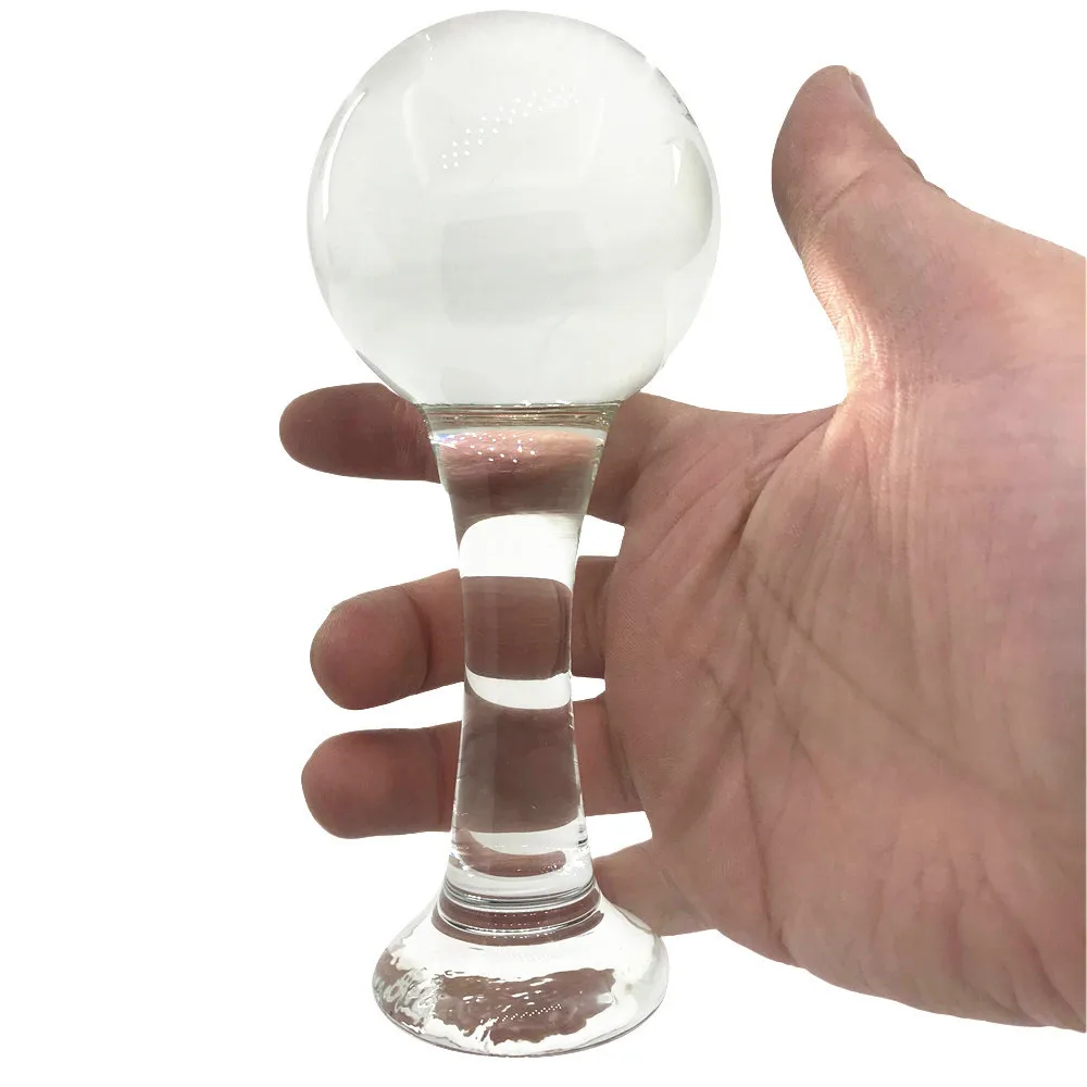 GLASS ANAL PLUG  (15)