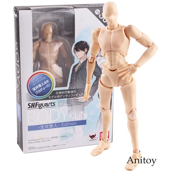 

SHF Body-kun Action Figure Pale orange Color Ver. Colletion Toy 14cm