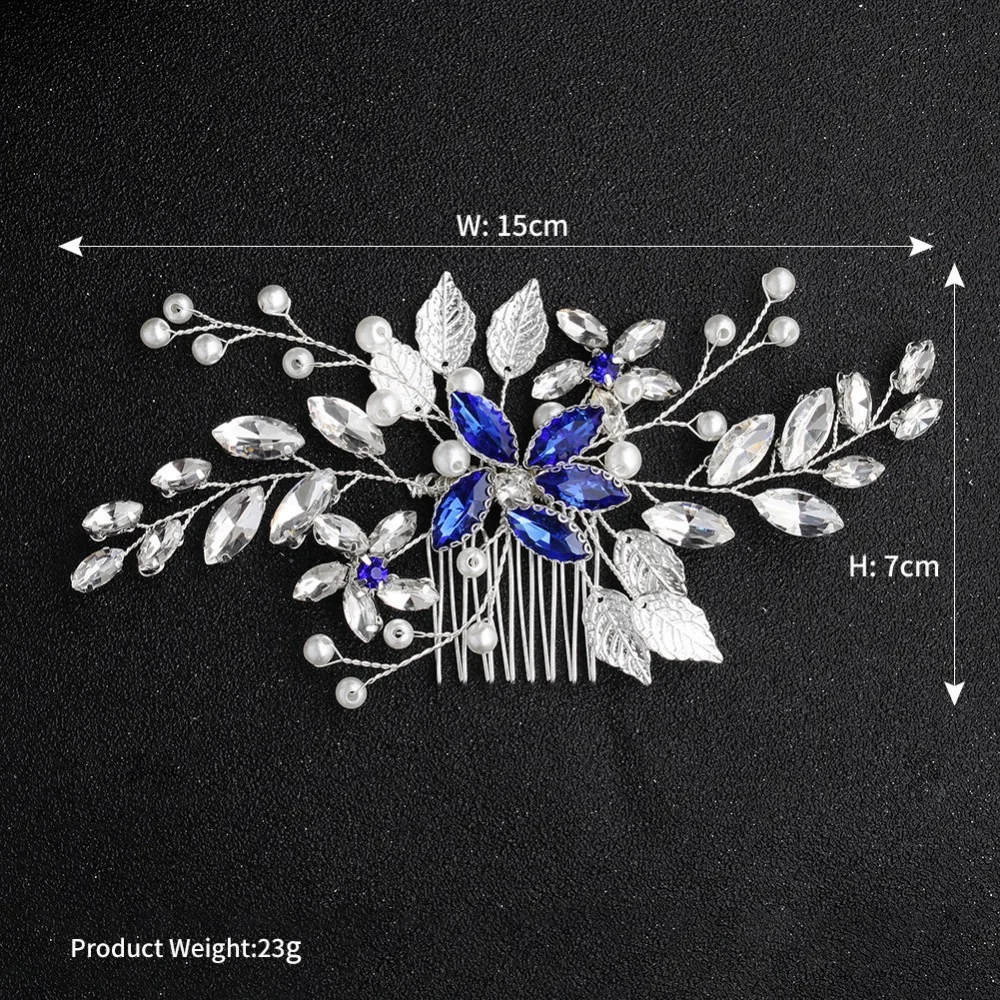Crystal Hair Combs  (3)