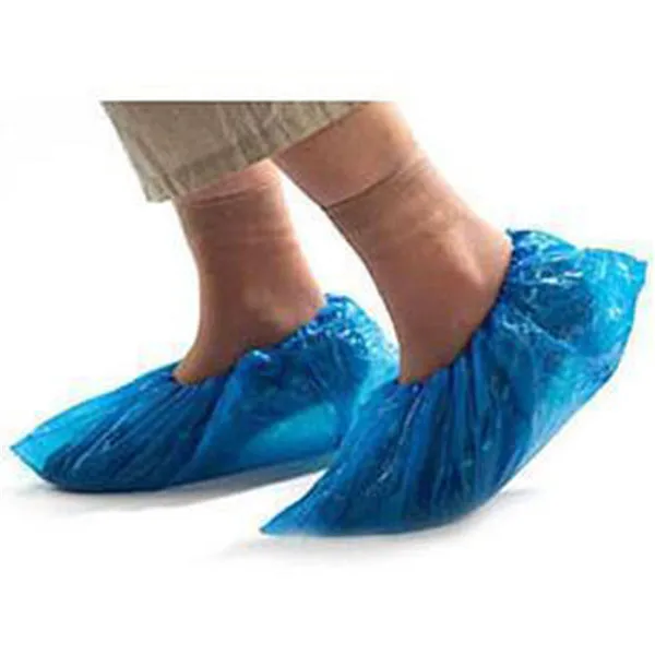 100Pcs Elastic Disposable Plastic Protective Shoe Covers Waterproof