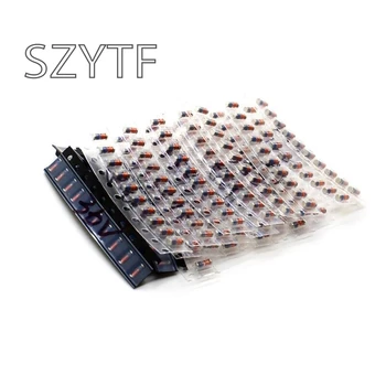 

Components package 22 kinds of patch ZMM series 3V-51V 0.5W regulator diode package LL34 package 1206 220pcs/lot