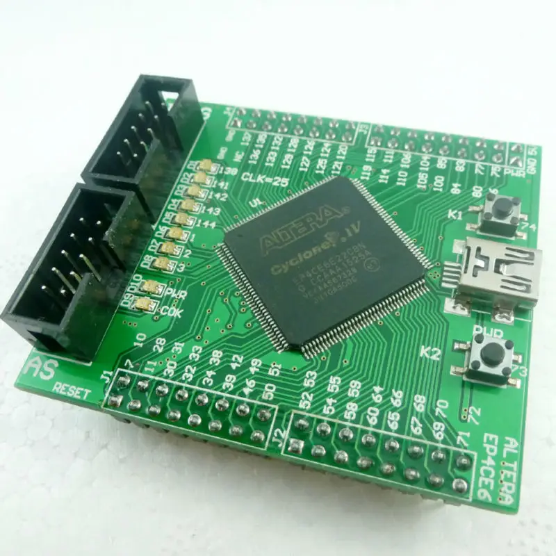 TB276 IV FPGA плата EP4CE6E22C8N EP4CE6 разработка ALTERA Cyclone PLD NiosII основная плата CPLD PLD SOPC SOC ASIC 4 кнопки светодиодный