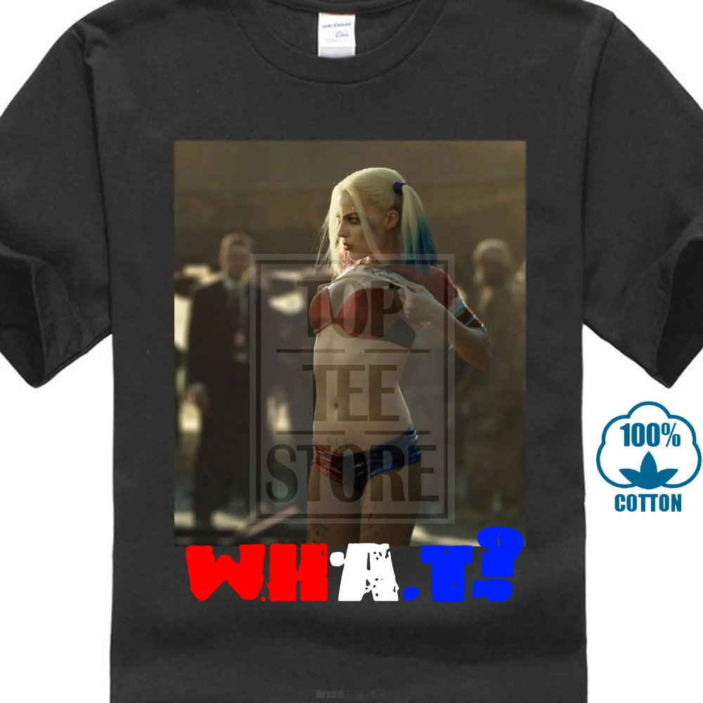 

Harley Quinn Margot Robbie Comic Book Movie Suicide Squad T Shirt