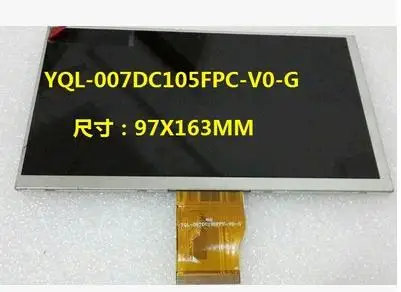 P Nair P710 высококачественный V719 3G дисплей оригинальный YQL-007DC105FPC-V0-G ЖК-экран |
