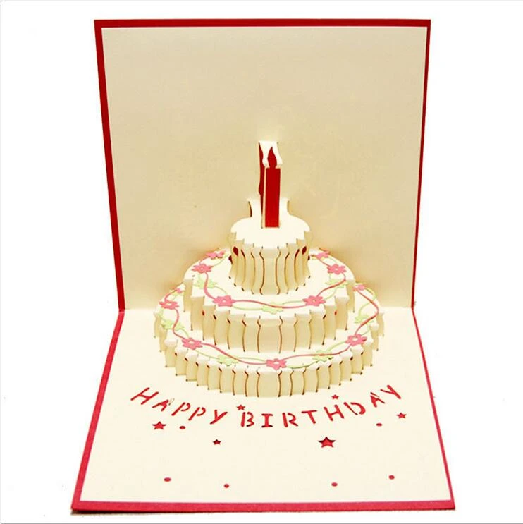Cartes Pop Up Joyeux Anniversaire 3d Gateau Cartes De Vœux Cadeau De Mariage Ensemble De Cartes Postales En Papier Fournitures Scolaires Et De Bureau Nouvelle Collection Aliexpress Cartes Pop Up Joyeux Anniversaire 3d Gateau Cartes De Vœux Cadeau De Mariage Ensemble De Cartes Postales En Papier Fournitures Scolaires Et De Bureau Nouvelle Collection Aliexpress