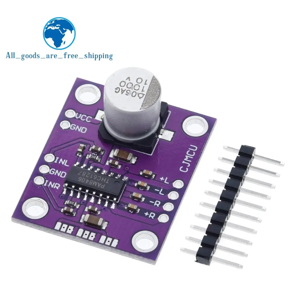

TZT CJMCU-8406 PAM8406 No interference stereo class D audio power amplifier module development board