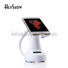 10 xмобильный телефон стойка безопасности iphone сигнализация Система смартфон дисплей держатель Противоугонная для andriod huawei mi oppo розничный магазин