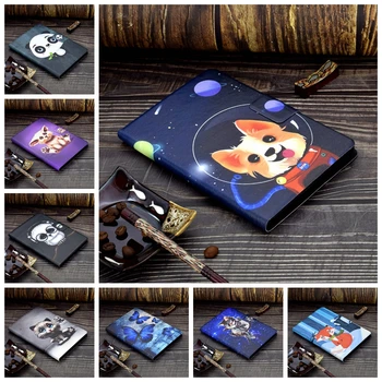 

Tablet Case For Coque Samsung Galaxy Tab A 2019 SM-T510 SM-T515 T510 Panda Case For Etui Samsung Galaxy Tab A T510 Book Case