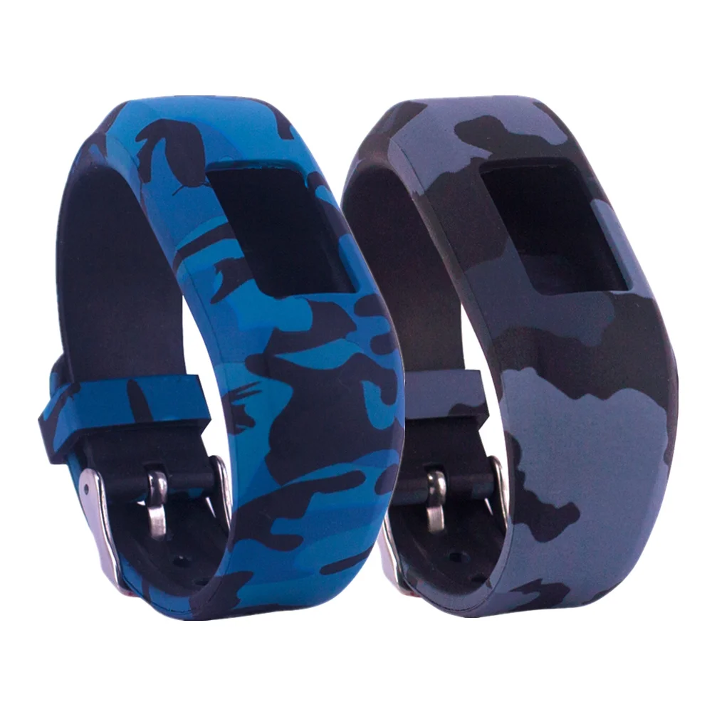Силиконовый ремешок для часов Vivofit 3 камуфляжный браслет из ТПУ Garmin Vivofit3 сменный