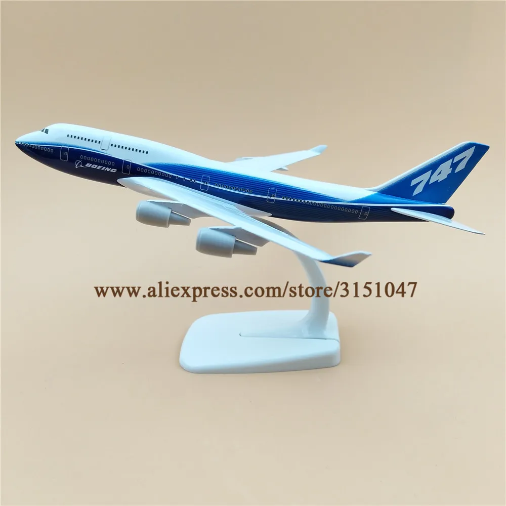 

20cm Air Prototype Boeing 747 B747-400 Airways Airlines Metal Alloy Airplane Model Plane Diecast Aircraft