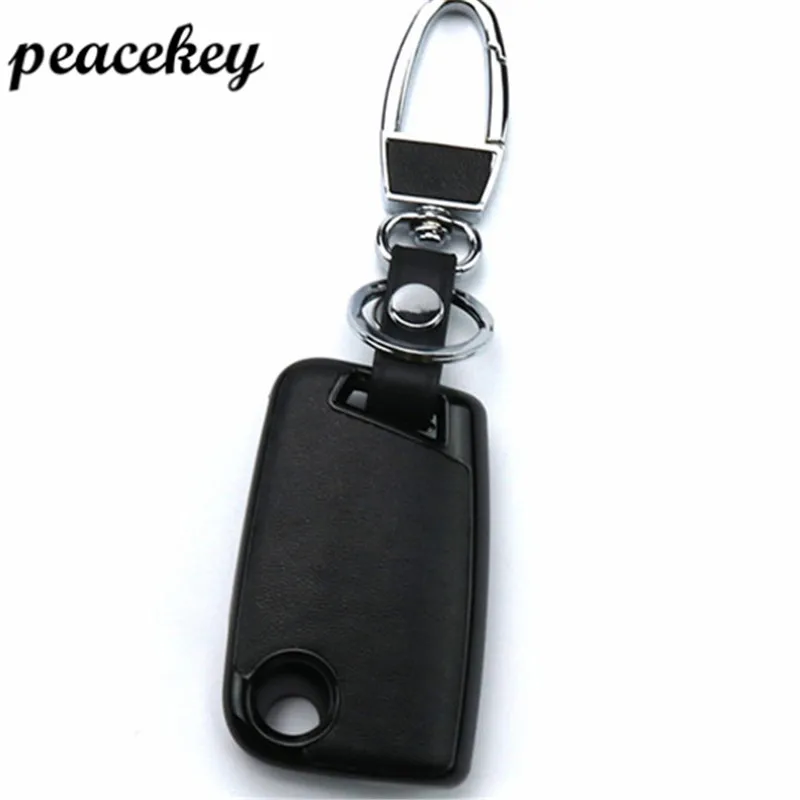 Кожаный чехол для брелока VW golf 7 GTE GTD GTI MK7/POLO 2015 2016 Skoda Octavia A7 RS|key case for car|key cover 7car key |