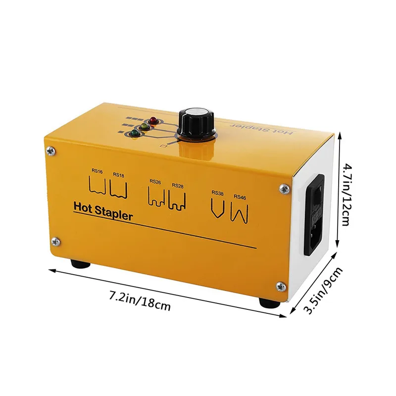 Hot Stapler Car Bumper Plastic Car Bumper Repair Machine Welding Torch Fairing Auto Body Tool Welder Plastic Separating Repair (3)