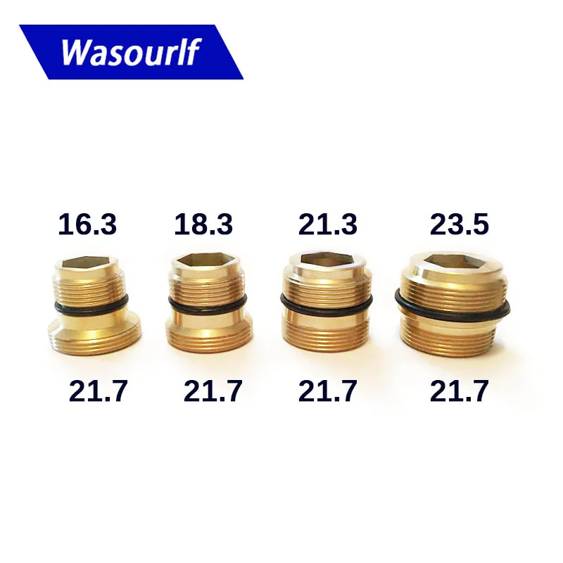 WASOURLF наружный резьбовой соединитель M22 наружный адаптер для душа латунный кран аксессуары